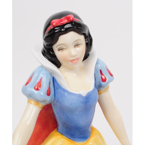 121 - Royal Doulton - 1995 Snow White HN3678 fine bone china figure modelled by Pauline Parsons numbered 1... 