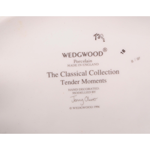 132 - Wedgwood - Four 1996 porcelain The Classical Collection figures. Comprised of Gaiety, Reverie, Tende... 