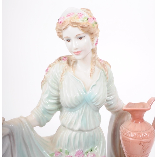 132 - Wedgwood - Four 1996 porcelain The Classical Collection figures. Comprised of Gaiety, Reverie, Tende... 