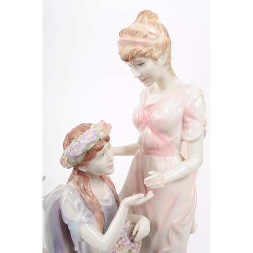 132 - Wedgwood - Four 1996 porcelain The Classical Collection figures. Comprised of Gaiety, Reverie, Tende... 