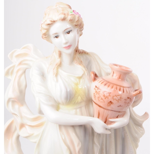 132 - Wedgwood - Four 1996 porcelain The Classical Collection figures. Comprised of Gaiety, Reverie, Tende... 