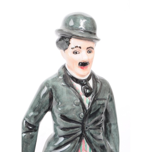 135 - Royal Doulton - 1989 porcelain limited edition Charlie Chaplin figurine HN2771 number 2676 out of 50... 