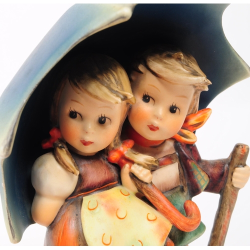 158 - Hummel - W. Goebel - Two vintage mid 20th century West German bisque figures. The collection to incl... 