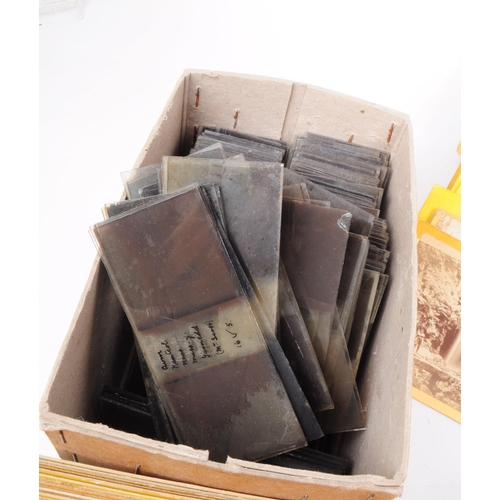 240 - An extensive collection of late 19th and early to mid 20th century stereoscope viewer slides. The co... 