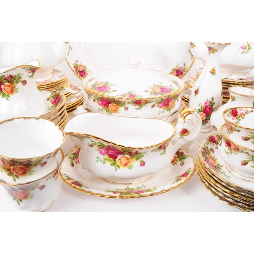 29 - Royal Albert - Old Country Roses - A large mid 20th century Royal Albert Old Country Roses pattern t... 