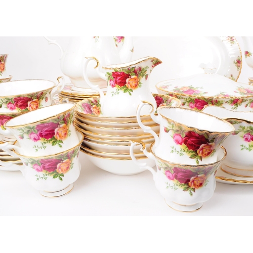 29 - Royal Albert - Old Country Roses - A large mid 20th century Royal Albert Old Country Roses pattern t... 