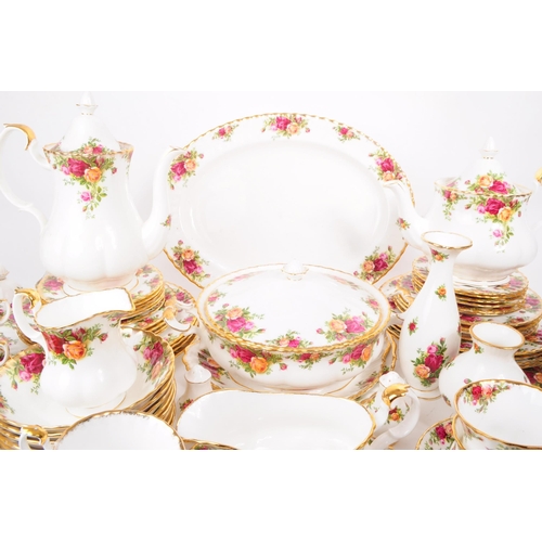 29 - Royal Albert - Old Country Roses - A large mid 20th century Royal Albert Old Country Roses pattern t... 