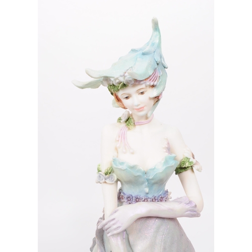 388 - The Leonardo Collection - A collection of three large resin Enchanted Garden flower fairy figurines.... 