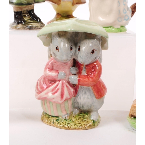 41 - Beswick - A collection of eight 20th century porcelain Beatrix Potter figures, including, 'Goody &am... 