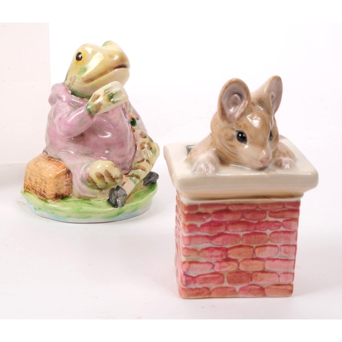 41 - Beswick - A collection of eight 20th century porcelain Beatrix Potter figures, including, 'Goody &am... 