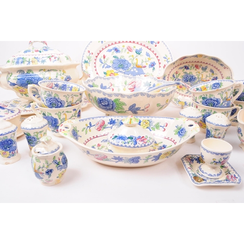 43 - Masons - Regency - A 19th century Masons part dinner and tea service in the Regency pattern. To incl... 