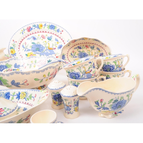 43 - Masons - Regency - A 19th century Masons part dinner and tea service in the Regency pattern. To incl... 