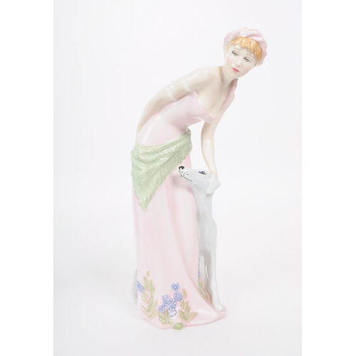 68 - Royal Doulton - Two 1980s porcelain lady figurines, comprised of a 1988 Devotion HN 3228 lady and a ... 