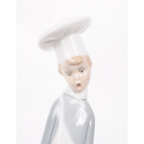 94 - Lladro - Late 20th century porcelain figure 'Cook in Trouble' model number 4608 sculpted by Vincente... 