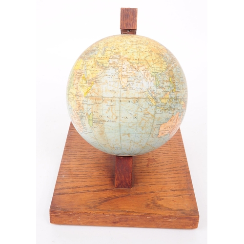 215A - Philips - A vintage mid 20th century Philips 6 Inch desktop terrestrial globe. The globe of small pr... 