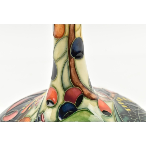 109 - Emma Bossons for Moorcroft Pottery - Hartgring Pattern - a 2002 tube lined hand painted ceramic squa... 