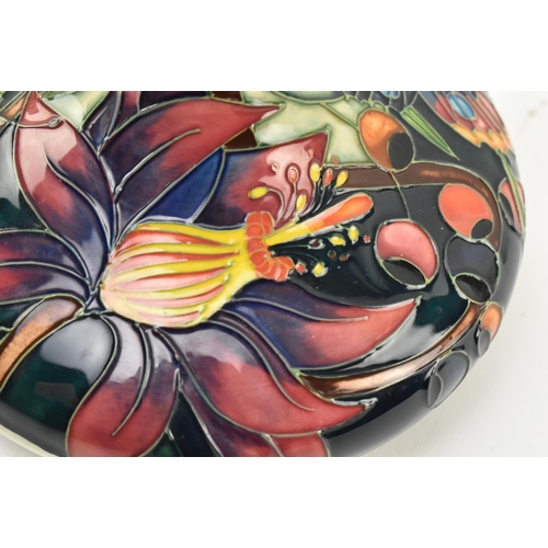 109 - Emma Bossons for Moorcroft Pottery - Hartgring Pattern - a 2002 tube lined hand painted ceramic squa... 