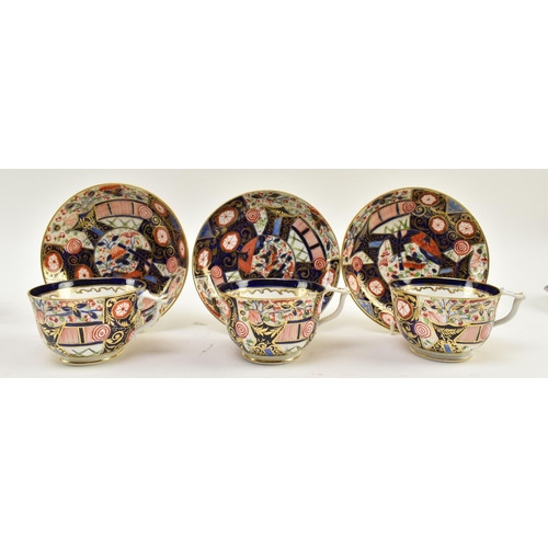 148 - An harlequin set of six late 19th century circa 1880s / 90s Royal Crown Derby Imari pattern hand pai... 