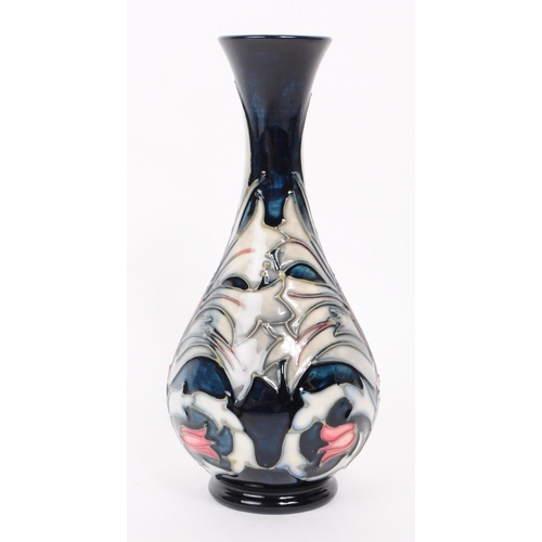 157 - William Moorcroft - Snakeshead pattern - a late 20th century ceramic vase designed by Rachel Bishop.... 