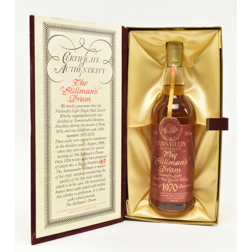 173 - The Stillman's Dram - 1970 limited edition produced by the Tamnavulin Glenlivet Distillery Co. Limit... 