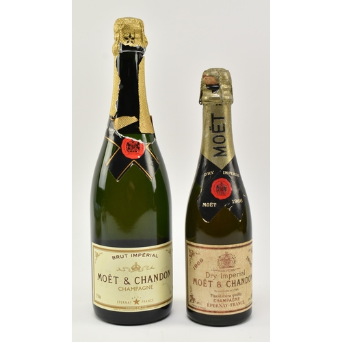 179 - Moet & Chandon Brut & Dry Imperial - Two bottles of French champagne. The lot to include a M... 