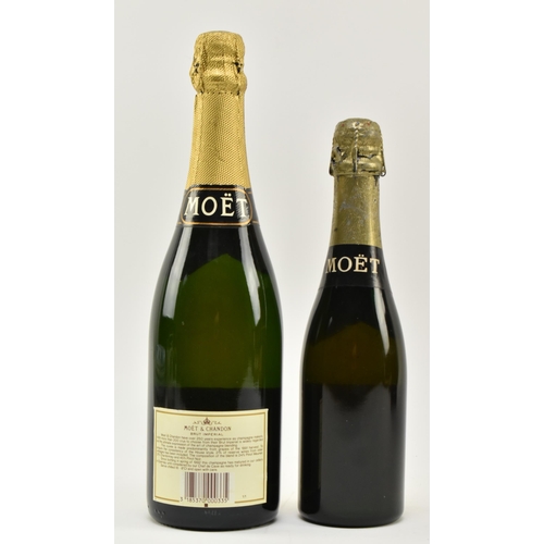 179 - Moet & Chandon Brut & Dry Imperial - Two bottles of French champagne. The lot to include a M... 