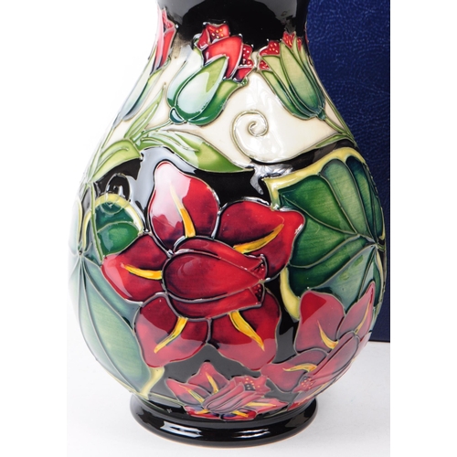 53 - William Moorcroft - Palmata Pattern - a vintage late 20th century vase designed by Shirley Hayes. Th... 