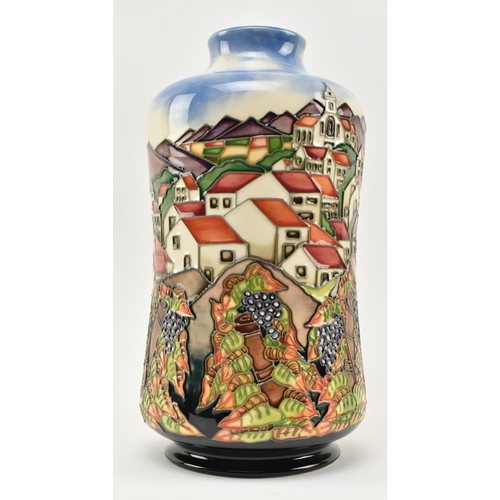 96 - William Moorcroft - Andalucia pattern - a late 20th century ceramic vase designed by Beverly Wilkes.... 