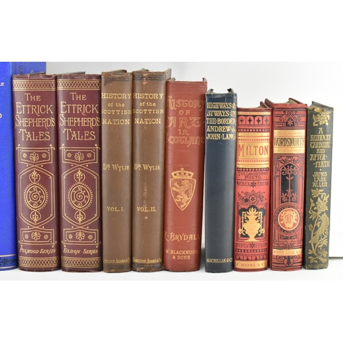 76 - Decorative cloth bindings. A collection of maj. 19th century works, many being of Scottish interest.... 