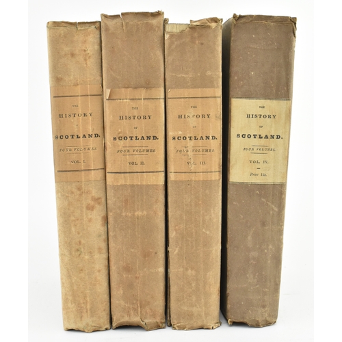 104 - Scottish history:- bindings. 1824-1827 The History of Scotland, from the Earliest Period to the Unio... 