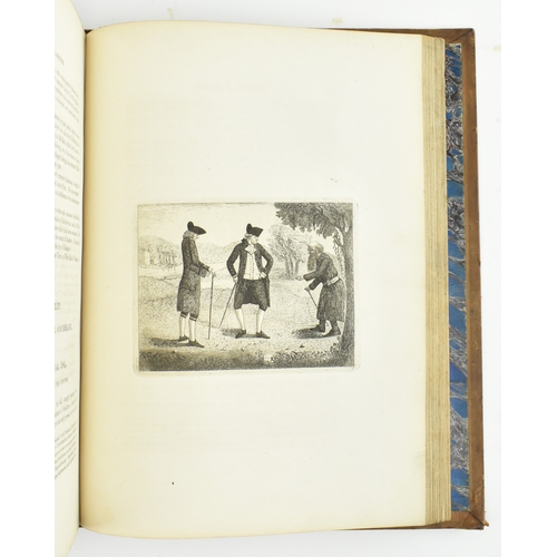 126 - Bindings. 1837 A Series of Original Portraits and Caricature Etchings, by the late John Kay, Miniatu... 