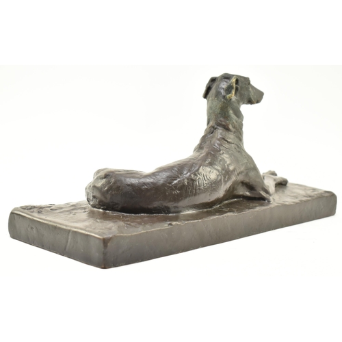 188 - John Henry Monsell Furse (1860-1950) - A late 19th century Victorian cast bronze sculpture of a seat... 