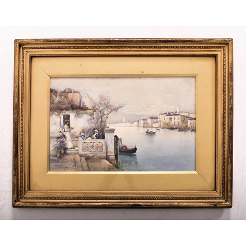 241 - James W. Milliken (1865-1945) - An early 20th century Edwardian watercolour painting on paper. The p... 