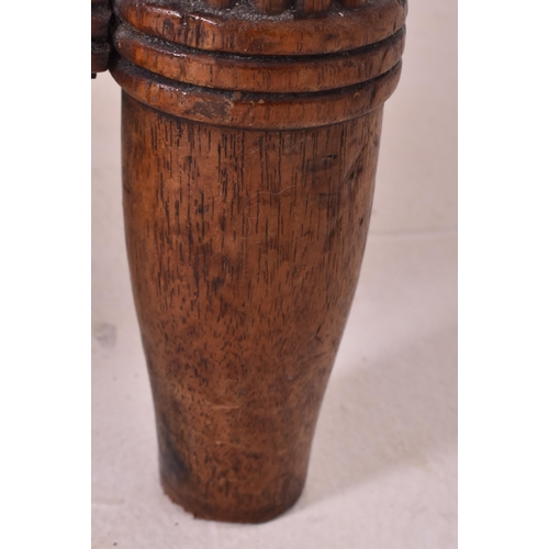 263 - A 19th century flame mahogany serpentine front chest of drawers. The chest having a shaped top over ... 