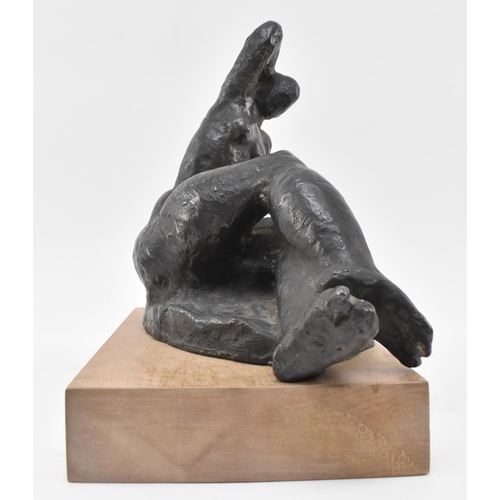 287 - Siegfried Charoux (Austrian, 1896–1967) – A 20th century bronze sculpture of female nude sitter. The... 