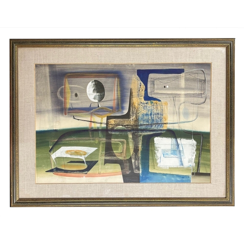 382 - John Tunnard (British, 1900-1971) – Radio, from the believed Media series - A 20th century pencil, w... 