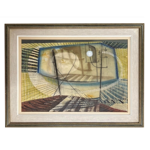 386 - John Tunnard (British, 1900-1971) – Theatre, from the believed Media series - A 20th century pencil,... 