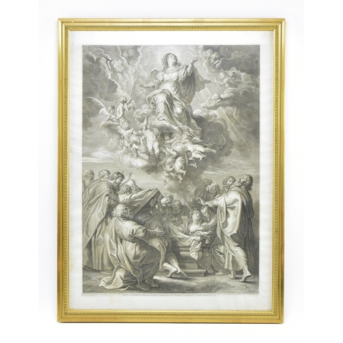 398 - Two 18th century Neoclassical engravings. The lot comprising Qui Biberit ex aqua by Albani Drevet, e... 