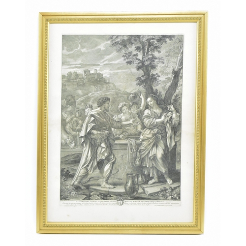 532 - Two 18th century ecclesiastical neoclassical engravings. The lot comprising R. V. Auden after Carolu... 