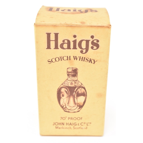 26 - John Haig & Co Ltd - Dimple Old Blended Scotch Whisky - a mid-century miniature Dimple whisky bo... 