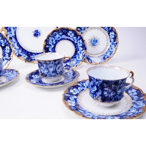 149 - Early 20th century Rosenthal porcelain part tea service comprised tea cups, saucers, small plates an... 