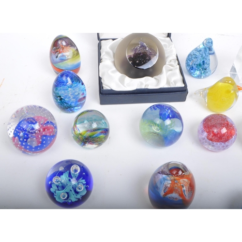 188 - Caithness - Late 20th / 21st century collection of glass paperweights, mostly Caithness with other s... 