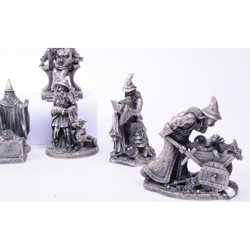 205 - WAPW - Collection of late 20th century ten myth and magic pewter figures. Comprised of The Loremaker... 