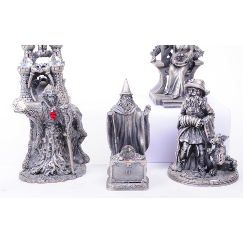 205 - WAPW - Collection of late 20th century ten myth and magic pewter figures. Comprised of The Loremaker... 