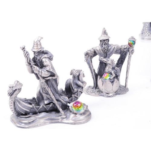 205 - WAPW - Collection of late 20th century ten myth and magic pewter figures. Comprised of The Loremaker... 