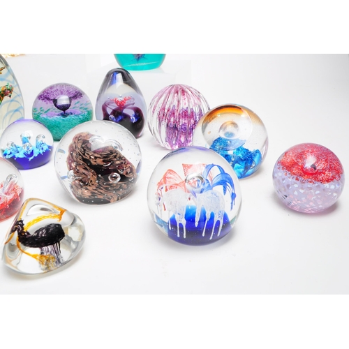 40 - Caithness - Collection of twenty eight late 20th / 21st century glass paperweights. Examples includi... 