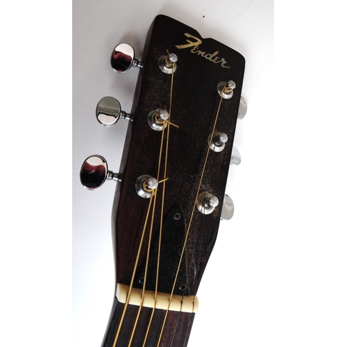 423 - Fender - A vintage 20th century circa 1970s Fender model F-35 acoustic guitar. The guitar of dreadno... 