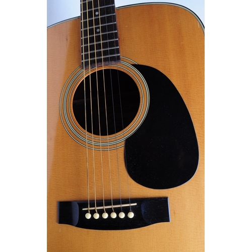 423 - Fender - A vintage 20th century circa 1970s Fender model F-35 acoustic guitar. The guitar of dreadno... 