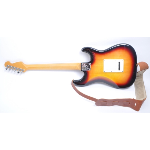 427 - Cruiser by Crafter - With chrome tuning pegs, white scratchboard in the sunburst design to body. Wit... 