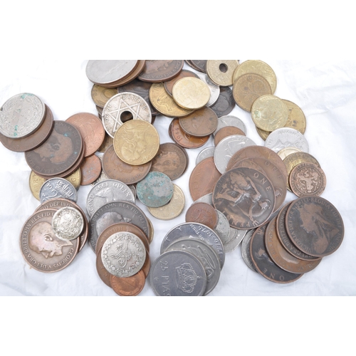 475 - A collection of 19th and 20th century British and Foreign currency coins. The collection to include ... 